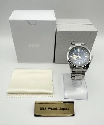 ▶️ [Exc+5 w/Box] SEIKO 4R38-02A0 Blue Automatic Men's Watch From JAPAN - Image 1 of 4