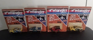 Set of 4 Ertl Wrangler diecasts including 2 #15 Wrangler Thunderbirds - Picture 1 of 9