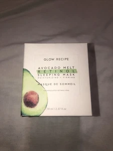 Glow Rezept AVOCADO SCHMELZEN RETINOL Schlafmaske (2,37 Unzen) Mit Karton - Bild 1 von 5