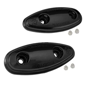 MF2539 Tappi Coperchi Malossi Specchietti Nero Lucido Yamaha TMax 500 2008/2011 - Foto 1 di 7