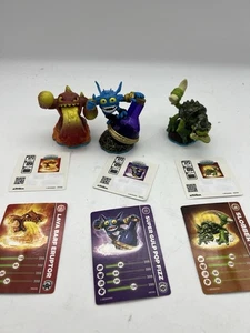 Skylanders Swap Force 3er Pack Lava Barf Eruptor Slobber Tooth Super Gulp Pop Fizz - Bild 1 von 4
