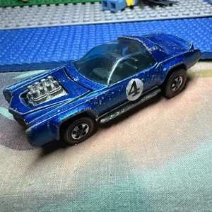 Originale 1969 REDLINE Hot Wheels SUGAR CADDY blu con interni grigi🔥🔥🔥 - Foto 1 di 8