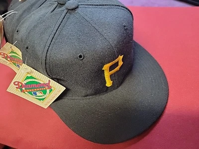 PITTSBURGH PIRATES 90S VINTAGE NEW ERA DIAMOND COLLECTION FITTED WOOL Hat Lot 7 - Image 1 of 4