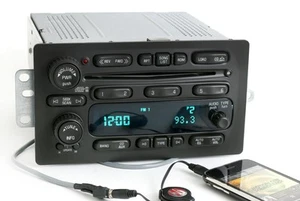 Chevy GMC 2005-2009 Truck Radio AM FM 6 Disc CD Player w Aux mp3 Input 10359577 - Picture 1 of 8