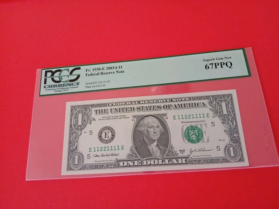   FANCY, REPEATER, NUMBERS  BILL NOTE.     - Image 1 of 2