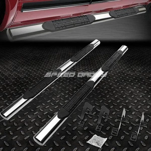 FOR 04-14 FORD F150 EXT/SUPER CAB 4"OVAL CHROME SIDE STEP NERF BAR RUNNING BOARD - Bild 1 von 5