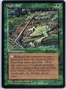 Night Soil (Hudson)  Fallen Empires - Magic The Gathering MTG - NM - Picture 1 of 2