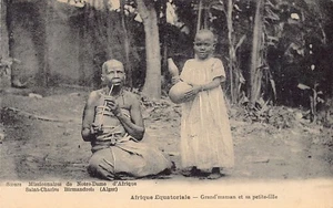 British East Africa - The grandmother and the granddaughter - Publ. Missionary s - Picture 1 of 2