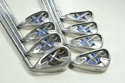 Callaway X-22 4-PW,SW Iron Set Right Uniflex Steel  # 205140 - Image 1 of 4