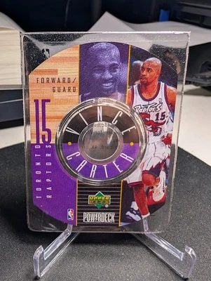 1998-99 Upper Deck Encore PowerDeck Vince Carter Rookie RC HOF Foto 1 de 2