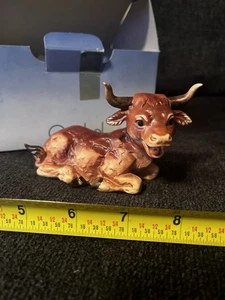 Vintage DeGrazia Goebel Keramik El Toro Stier Figur - Bild 1 von 11