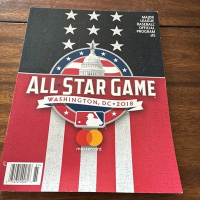 2018 MLB All Star Game Program Washington,DC - Image 1 of 2