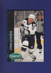 Chris Kontos RC 1992-93 Parkhurst NHL Hockey #176 (MINT) Tampa Bay Lightning