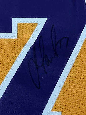 Jeff Carter # 77 L.A. Kings Rebook Size L Women's Signed Jersey Cover