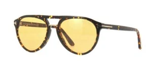 Gafas de sol TOM FORD Burton FT 0697 52F rubia Havana / marrón - Imagen 1 de 7