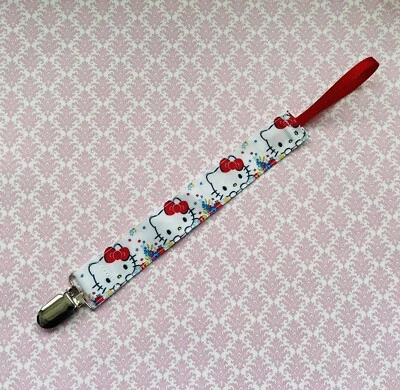 Ms Kitty Kat Adorable Pacifier Clip Baby Girl Japan Kitten - Image 1 of 3