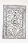Oriental carpet super nain with silk (232 x 163 cm) Persian carpet excellent new