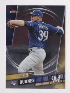 2019 Topps Finest #39 CORBIN BURNES RC Rookie Arizona Diamondbacks - Picture 1 of 2