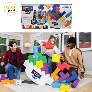 Tetris XL Tumble Game Dynamic Tilting Tower, Tetrimino Blocks Tower Puzzle Games - Picture 1 of 8