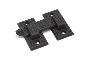 Latch SHUTTER LATCH Antique Style Cabinet Furniture Latch Oil Rubbed Bronze - Picture 1 of 3