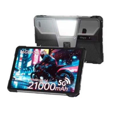 Global 8849 Tank Pad 5G IP68 Projector Tablet Camping Light 120Hz 512GB 21000mAh - Image 1 of 4