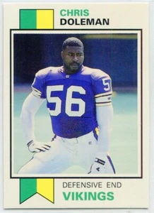 1993 SCD Multisport Pocket Price Guide #15 Chris Doleman Minnesota Vikings - Bild 1 von 2