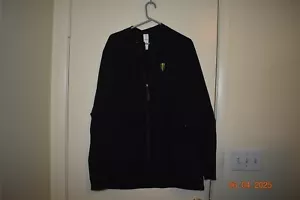 Monster Energy Mens Black Full Zip Track Jacket Size. XL NWOT - Picture 1 of 3
