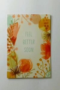 HALLMARK Get Well Greeting Card, Feel Better Soon, Blank - Picture 1 of 1