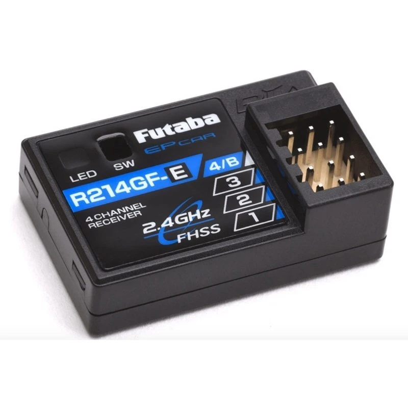 Futaba R214GF-E 4-Channel 4Ch 2.4GHz S-FHSS Receiver For 4YWD Transmitter - Image 1 of 1