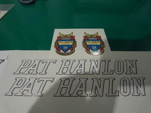 Pat Hanlon Décalque Ensemble Plus Tard Type Bowes Route Adresse - Picture 1 of 1