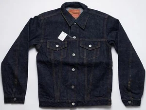 Samurai Indigo 15oz Selvedge Denim Type 3 Jean Jacket S0553XX - Picture 1 of 6