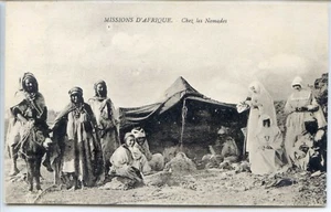 CP Algérie - Chez les Nomades - Soeurs Missionnaires N.-D. d'Afrique - Imagen 1 de 2
