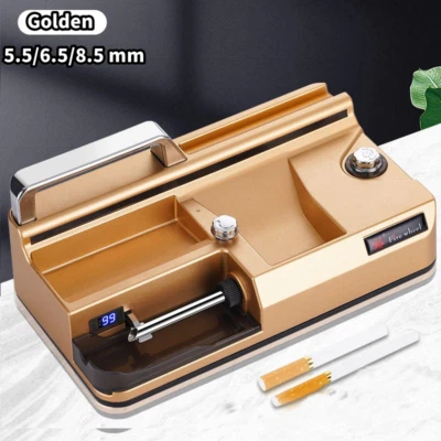 Electric Automatic Cigarette Maker Rolling Tobacco Roller Injector Tube Machine - image 1 of 4