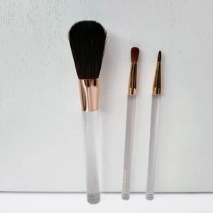 Estee Lauder 3pcs Makeup Brush Set, Face Powder / Eye Shadow / Liner Brush, NEW - Picture 1 of 5