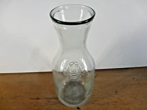 9.75" Glass Carafe--"Paul Mason Since 1852" - Picture 1 of 6