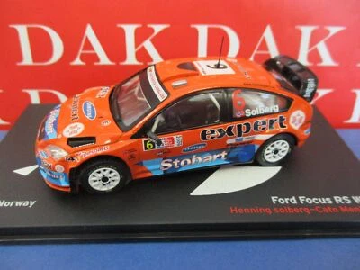 Die cast 1/43 Modellino Auto Ford Focus WRC Rally Norway 2009 H. Solberg - Immagine 1 di 4