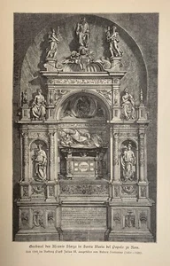 Ascanio Sforza - Kardinal - tomba - Grab - Rom - Roma - Santa Maria del Popolo - Picture 1 of 4