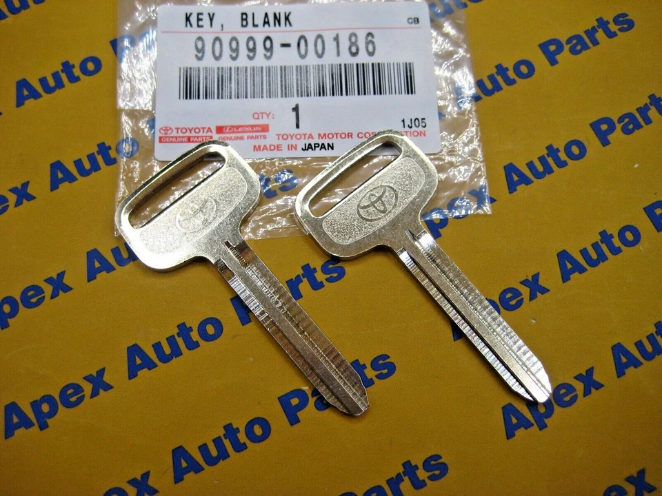 9099900186 Genuine Toyota Key Blank 90999-00186