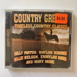 Country Greats, Timeless Classics, Compilation Album (2000) CD, Dolly Willie + - Picture 1 of 6