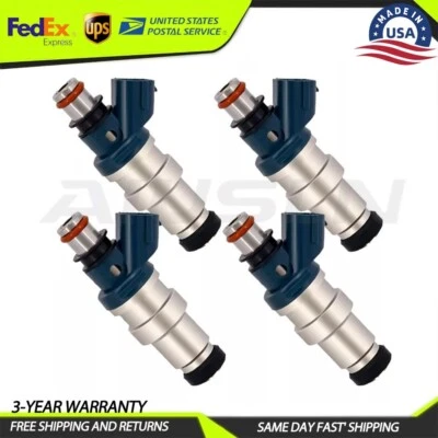 Set of 4 OEM NEW Fuel Injectors For 1995-2000 Toyota Tacoma 2.4L I4 23250-75040 - Изображение 1 из 4