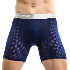 Mens Underwear Separate Penis Ball Pouch Breathable Comfort Sport Boxer Shorts