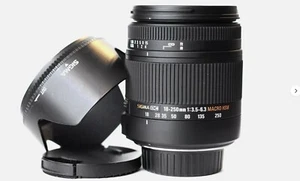 SIGMA 18-250mm f/3.5-6.3 DC OS HSM ZOOM LENS For Nikon - as new condition - Picture 1 of 6