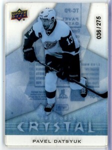 2014-15 Upper Deck Trilogy Crystal #TCPD Pavel Datsyuk /275 - Detroit Red Wings