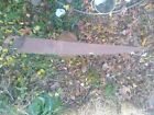 VINTAGE SUPERIOR WARRANTED ONE OR TWO MAN LOGGING HAND SAW 53" OVERALL 48" BLADE