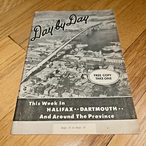 1961 THIS WEEK IN HALIFAX AND DARTMOUTH Travel Guide - Picture 1 of 11