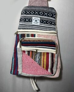Organic Hemp Jute Cotton Backpack Hemp HandloomHandloom daypack Bag