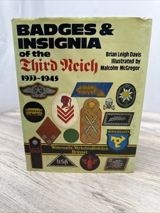 BADGES & INSIGNIA of the THIRD REICH 1933-45  -BRIAN DAVIS -1983 - Picture 1 of 5