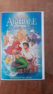 VHS - ARIELLE Die Meerjungfrau  - Walt Disney Meisterwerk Hologramm Kassette  - Bild 1 von 4