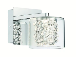 George Kovacs P1471-077-L Wild Gems 5" Bathroom Vanity Light in Chrome - Picture 1 of 1