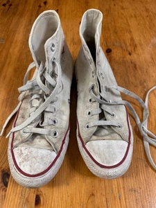 Converse Chuck Taylor All Star Lift Platform High Textile white size 8 Unisex - Picture 1 of 13